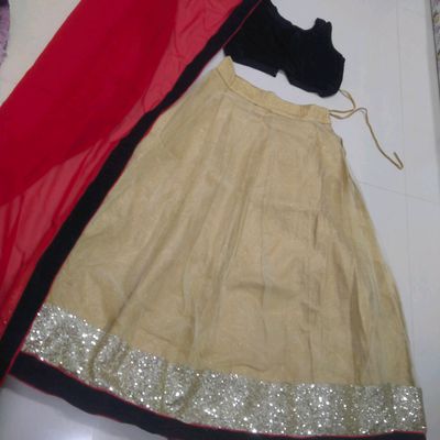 Velvet Lehenga Choli - Buy Designer Lehenga Choli