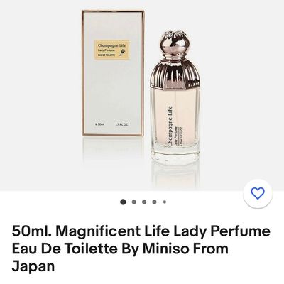 Perfume Miniso Magnificent Life Lady Perfume 50 ml Freeup