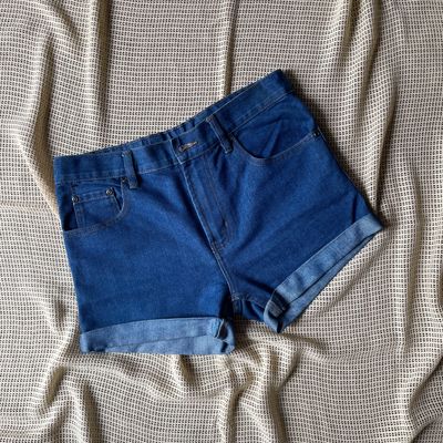 Women's High Rise Skinny Distressed Denim Bermuda Shorts - Plus Size | Love  Moda – LOVE MODA