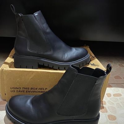 Boots, ADORLY BLACK ANKLE-LENGTH BOOTS,Euro 38