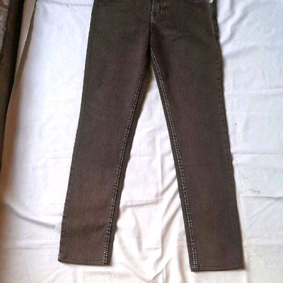 Voi Jeans Voi Twisted Seam Pants Brown, $85 | Asos | Lookastic