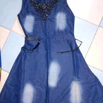Denim One Piece Dress | S3D423 – S3 Fashions