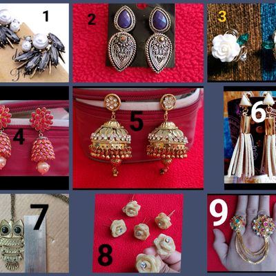 Earrings in 100 deals rs