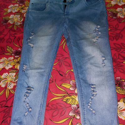 Damage jeans hotsell for girls