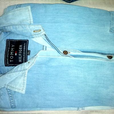 Hilfiger 2024 denim shirt