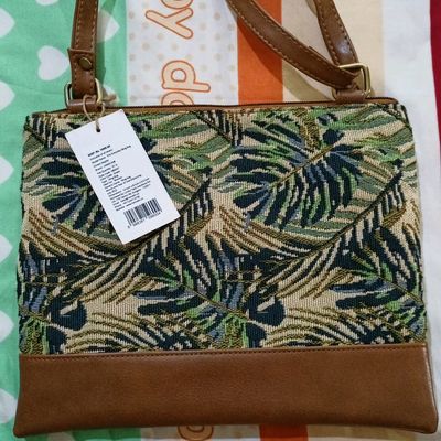 Get The Curvy Sling Bag - Pastel Maze at ₹ 1699 | LBB Shop