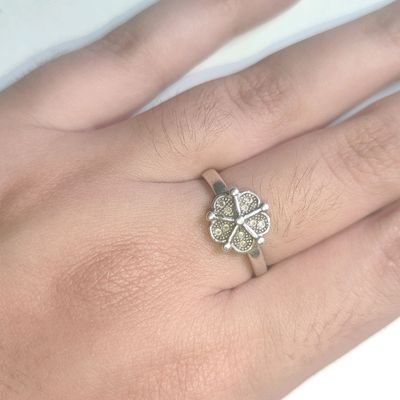 Tilo Jewelry .925 Sterling Silver Italian Design Ring with Cubic Zirconia  CZ Stones | Size 10 | Women, Men, Unisex - Walmart.com