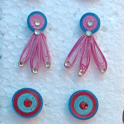 9 Fancy DIY Paper earrings!.. Quilling earrings/Easy quilling earrings for  biginners/Quilled j… | Quilling earrings, Paper quilling earrings, Paper  quilling jewelry