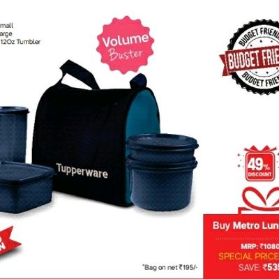 Tupperware Lunch Box With Bag, Tupperware lunch box review