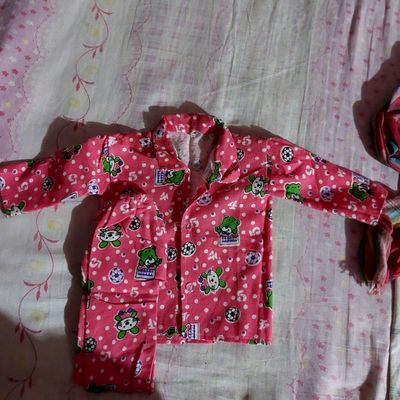 Buy Redglo Baby Boys Printed Pure Cotton Kids Nightwear Night Dress Online  In India At Discounted Prices