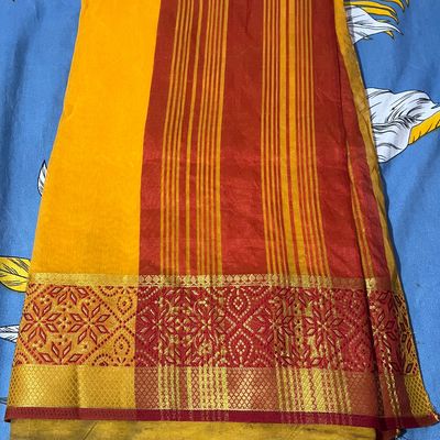 Yellow Saree – Latha Puttanna Online Store