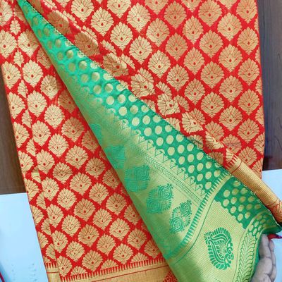 Real Zari Silver Festive Wear Venkatgiri Pattu Saree, With Blouse Piece,  6.6 m at Rs 2250 in Hyderabad