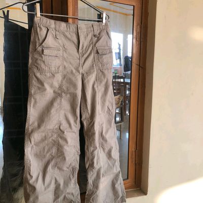 Canvas cargo trousers