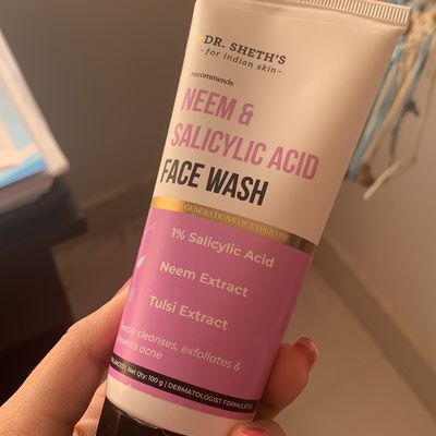 Face Wash, Dr Sheth Neem And Salicylic Acid Face Wash