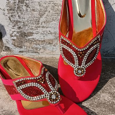 JAL Women Red Sandals - Buy JAL Women Red Sandals Online at Best Price -  Shop Online for Footwears in India | Flipkart.com