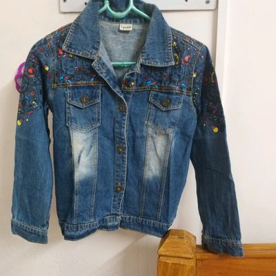 Hand Painted Jean Jackets — Brushed With Ink