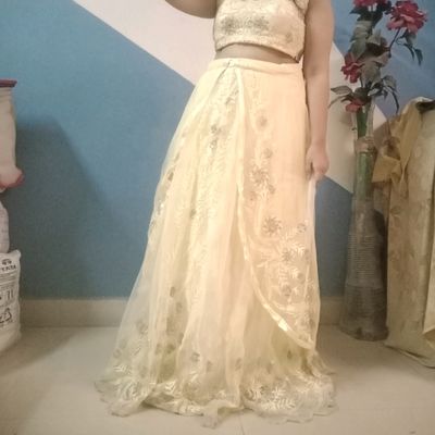 Long skirt and outlet top for marriage function