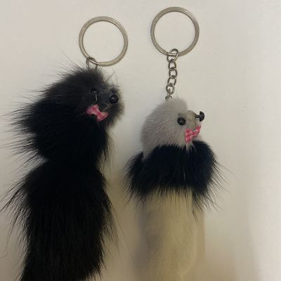 Ferret keychain on sale