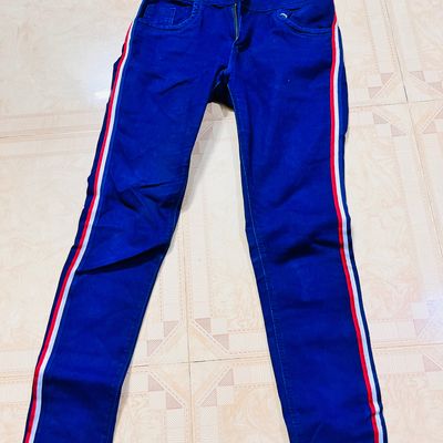 Buy Girls Navy Regular Fit Jeans Online - 764278 | Allen Solly