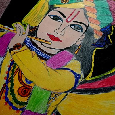Paper Coloured Sketch, Size: A4 at Rs 1500/piece in Jhanjharpur | ID:  2851273687833
