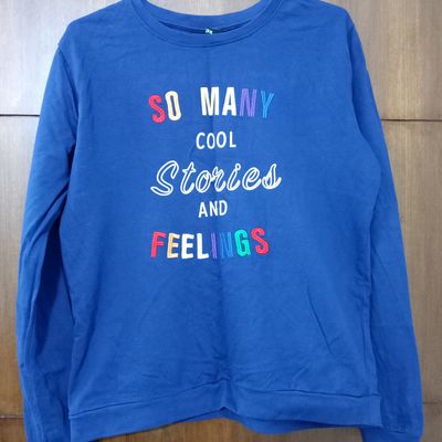 Blue store max sweatshirts