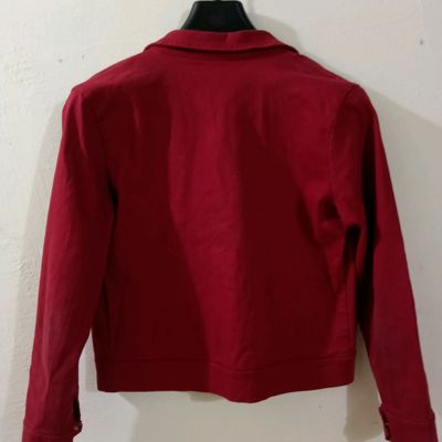 Onalippa Three Dimensional Cherry Sweet Denim Jacket Single Breasted Long  Sleeves Cropped Coats Korean Jean Jackets for Women