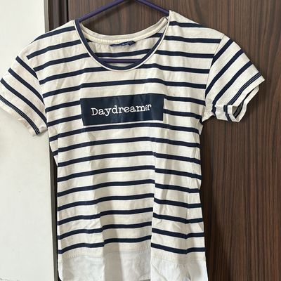 Buy Half & Half Striped Shirt with Patch Pocket Online at Best Prices in  India - JioMart.