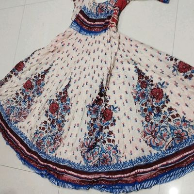 Little Cotton Dress Teal Turquoise Ethnic Ecuador Dress