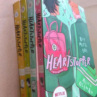 Fiction Books, Heartstopper Volume (1-4) Alice Oseman