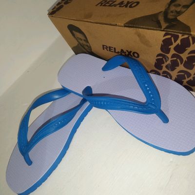 Relaxo white 2024 chappal