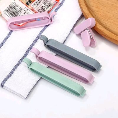 6pcs Sealing Clips, Reusable Bag Clips For Chips Snacks Food