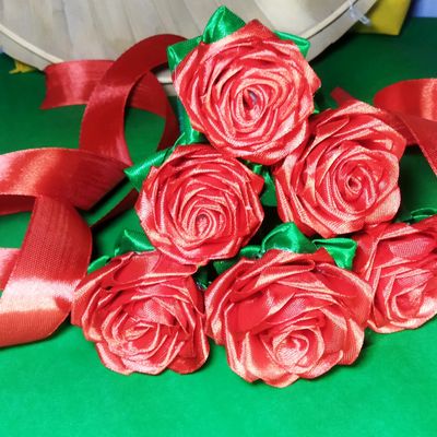 Ribbon Flower Making