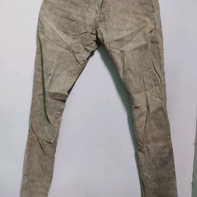 Leather Pants Pant Style Men Jeans Real Work Fit Mens Trouser Motorcycle  Skin 87 | eBay