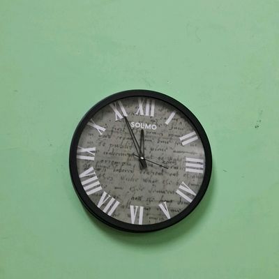 Webelkart Premium Radha Krishna Unique Style Plastic Wall Clock for Ho