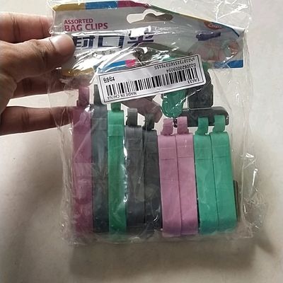 6pcs Sealing Clips, Reusable Bag Clips For Chips Snacks Food