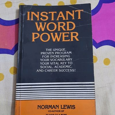 Textbooks | Instant Word Power ,by Norman Lewis | Freeup