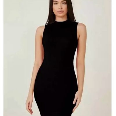 black one piece dress