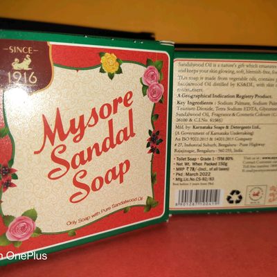 Buy Mysore Sandal Soap, 75g (Pack of 6) Online at Low Prices in India -  Amazon.in