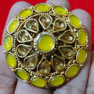 Yellow colour sale ring