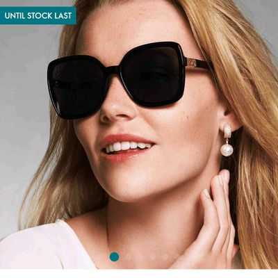 Buy GLAMORSTYL2022 Stylish Modern Cat eye Over size Sunglasses for women(  Size Medium) BLACK Online at Best Prices in India - JioMart.