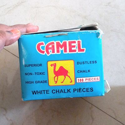 Dustless white Chalk Pack of 200