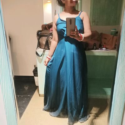 Royal Blue Satin Beading Sleeveless Charming Prom Dresses.PD00279 –  AlineBridal