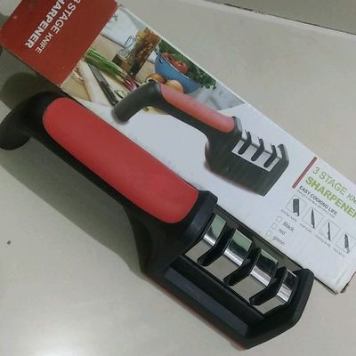 Other, 3 Stage Knife Sharpener With Box & Fish Scaler
