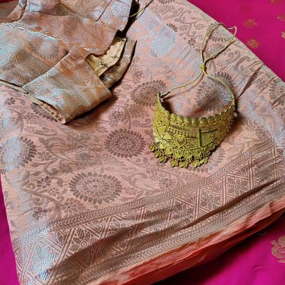Buy Elegant Floral Green Choker Necklace Set Online. – Odette