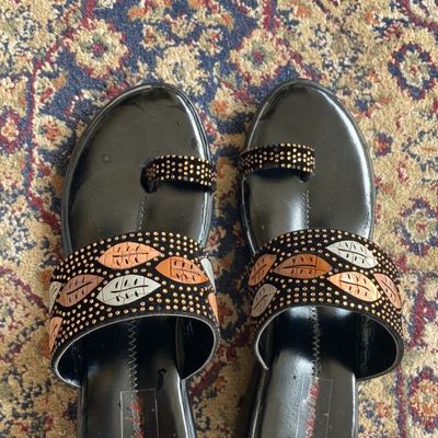 L'Amour Girls Ramona Glitter Thong Sandal – L'Amour Shoes