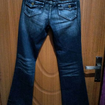 Jeans & Trousers, 90's Y2k Low Waist Bootcut Jeans