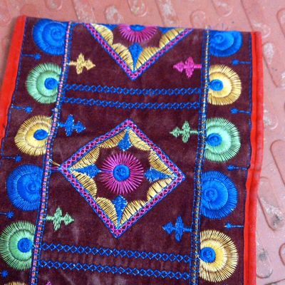 Stunning Gujarati Embroidery Handbags and Purses
