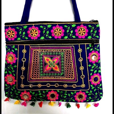Hand Bag Handled Ladies Rajasthani Handmade Bags at best price in Jaipur-bdsngoinhaviet.com.vn