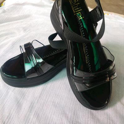 SHIEKH new ladies Summer Black Sandals Shoes women Size 6 | eBay