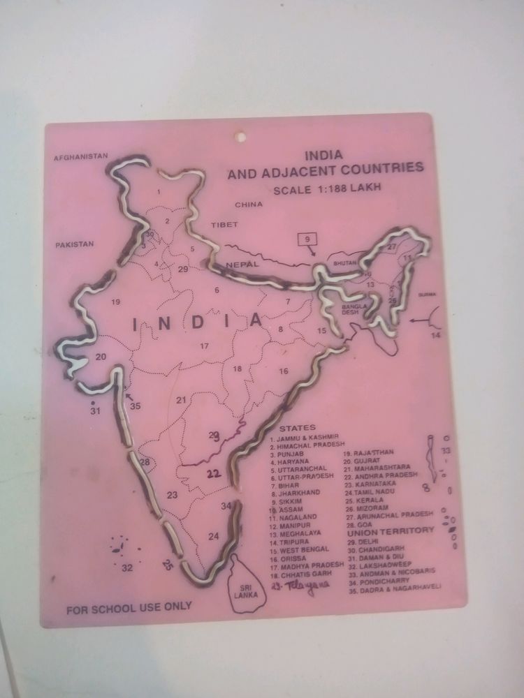 Other | India Map Stencil | Freeup